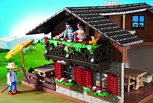 Playmobil Counrty 5422 Vida en la Montaña - Casa de los Alpes con Varios Accesorios, A partir de 6 años [Exclusivo]