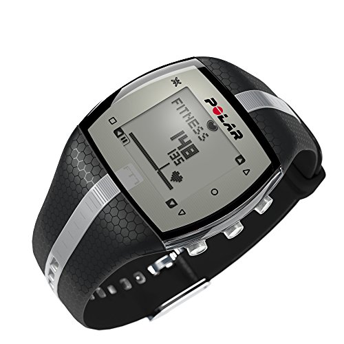 Polar FT7 - Reloj con pulsómetro e indicador de efecto del entrenamiento para fitness y cross-training, color negro y plata (Black/Silver)