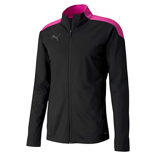 PUMA Ftblnxt Track Jacket Chaqueta De Entrenamiento, Hombre, Black/Luminous Pink, XL