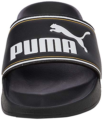 PUMA Leadcat FTR, Chanclas, para Unisex adulto, Negro (Puma Black-Puma Team Gold-Puma White), 43 EU