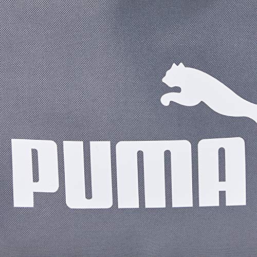Puma Phase Gym Sack Bolsa De Cuerdas, Unisex Adulto, Quiet Shade Gris, OSFA