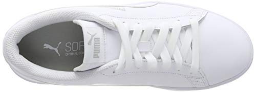 Puma Smash V2 L, Zapatillas Unisex Adulto White White, 38.5 EU