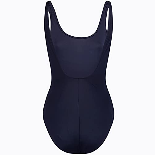 PUMA Women's Swimsuit Bañador de una Pieza, Marina, XL para Mujer