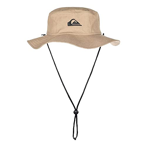 Quiksilver Men's Bushmaster Floppy Sun Beach Hat, Khaki3, Large/X-Large
