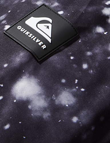 Quiksilver Mission Printed - Chaqueta Para Nieve Para Niños 8-16 Chaqueta Para Nieve, Niños, true black woolflakes, L/14