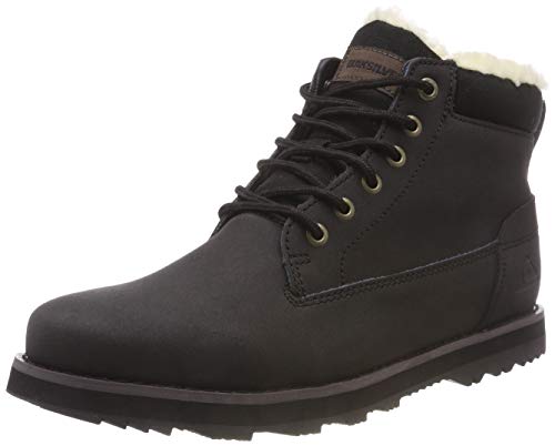 Quiksilver Mission V-Shoes For Men, Botas de Nieve Hombre, Negro (Solid Black Sbkm), 41 EU