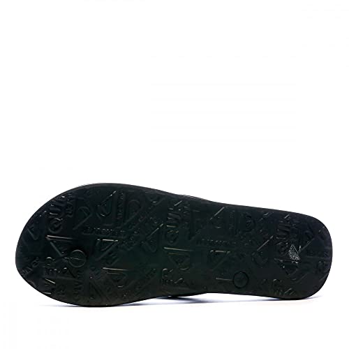 Quiksilver Molokai-Flip-Flops For Men, Zapatos de Playa y Piscina Hombre, Negro (Black/Black/White Xkkw), 39 EU