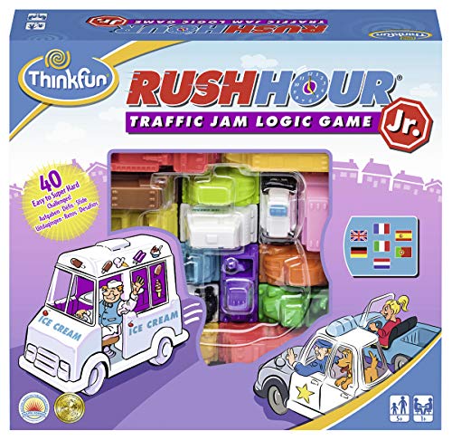 RAVENSBURGER Think Fun Rush Hour Jr. (76337), Multicolor, multicolor