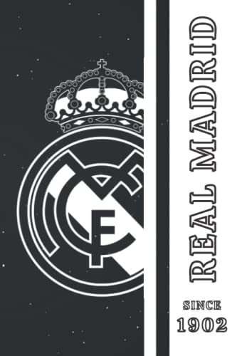 REAL MADRID NOTEBOOK FOR REAL MADRID FANS: Real Madrid fans Notebook | Lined | with Real Madrid logo | 120 pages | Size 6 x 9 Inches (15,24 x 22,86 ... Notebook | Inspirational & Trendy Journal |
