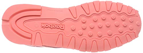 Reebok Classic Leather Pastel, Zapatillas de Running para Niñas,(Sour Melon / White), 36.5 EU