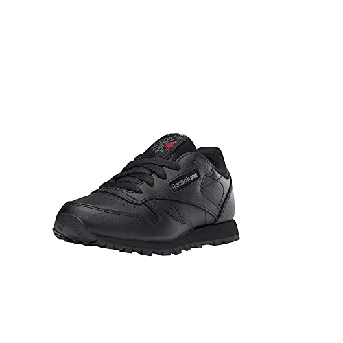 Reebok Classic Leather, Zapatillas de Trail Running, Negro Black, 31.5 EU