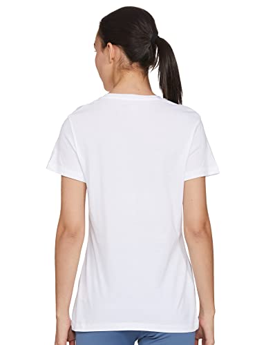 Reebok Te Graphic Vector tee Camiseta, Mujer, Blanco, M