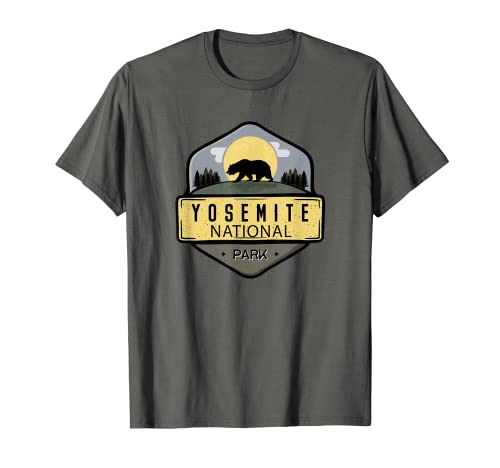Retro Vintage Yosemite Parque Nacional Regalo Camiseta