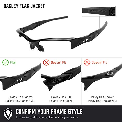 Revant Kit de goma MaxGrip® para las Oakley Flak Jacket: Negro