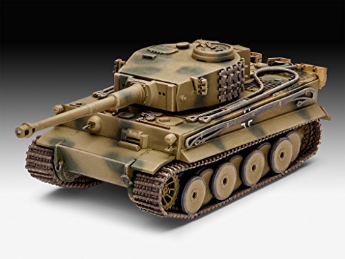 Revell - H Tank PzKpfw Vi Ausf H Tiger Tanque Modelo Kit, 1: 72 Escala, 1 Scale (03262)