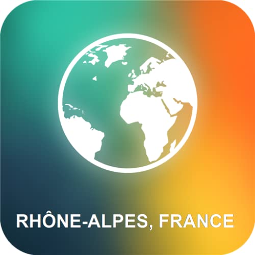 Rhône-Alpes, Francia Mapa