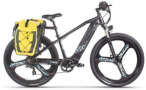 RICHBIT-520 Bicicleta eléctrica, Bicicleta de montaña eléctrica para Adultos con Freno de Disco hidráulico de 29 '' con batería de Iones de Litio de 48 V / 10 Ah, Shimano de 7 velocidades