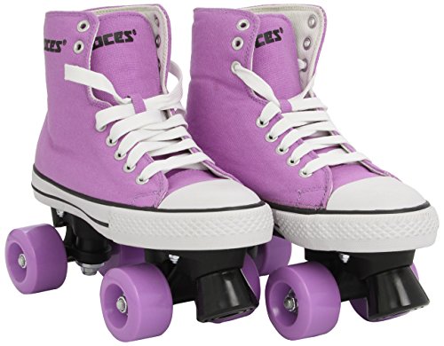 Roces Chuck Classic Roller - Patines de ruedas unisex, color rosa blanco, talla 35