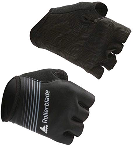 Rollerblade Guantes Race Gloves, Unisex Adulto, Negro, L