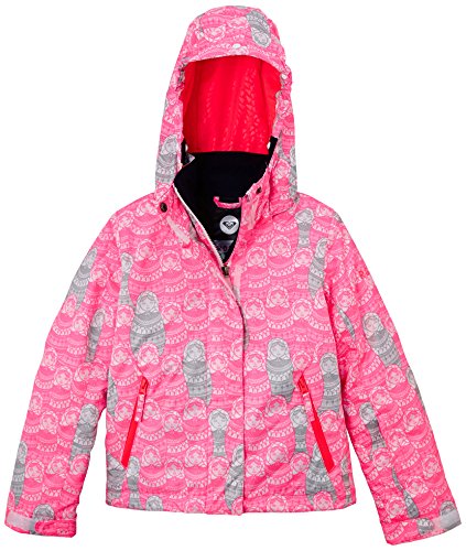 Roxy Snowboard Jacke Jet Ski Girl Jacket - Chaqueta de esquí para Mujer, Color Rosa, Talla DE: 14