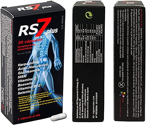 RS7 Rodillera de Gel + 1 RS7 Cápsulas Plus