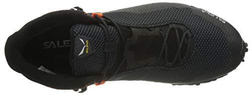 Salewa MS Ultra Flex 2 Mid Gore-TEX Zapatillas de trail running, Black Out/Red Orange, 41 EU