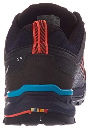 Salewa WS Mountain Trainer Lite Zapatos de Senderismo, Premium Navy/Fluo Coral, 39 EU