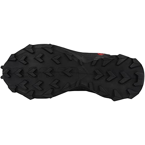 Salomon Alphacross 3 Gore-Tex (impermeable) Mujer Zapatos de trail running, Negro (Black/Black/Black), 40 EU