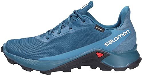 Salomon Alphacross 3 Gore-Tex Zapatos de Trail Running, Hombre, Azul (Legion Blue/Mallard Blue/Night Sky), 42 EU