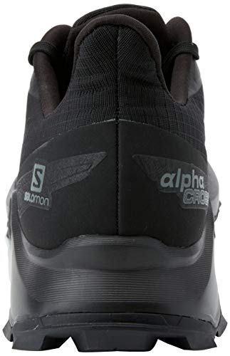 Salomon Alphacross Blast Hombre Zapatos de trail running, Negro (Black/Black/Black), 44 ⅔ EU