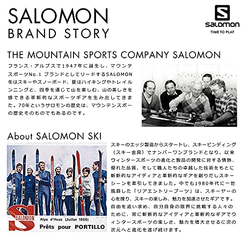 Salomon Arctic Bastones unisex Esquí, Negro (Black), 115