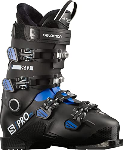 SALOMON Botas Alpinas S/Pro HV 90 IC, esquí Hombre, Black/Race, 44 EU
