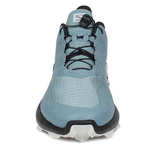 Salomon Calzado Bajo Supercross Blast - Zapatillas de running para hombre, azul claro, 40 EU