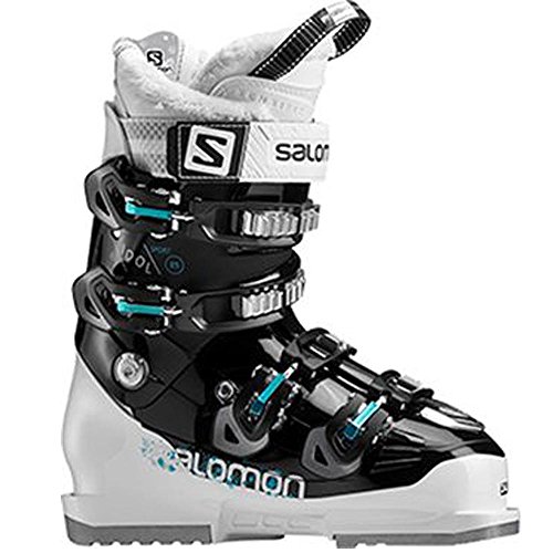 Salomon Idol Sport 85 Ski Schuh 2018 White/Black/Topaz Green, 26.5