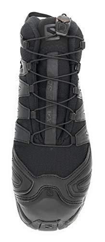 Salomon Men's XA Forces Mid Gore-Tex Backpacking Boot, Black, 9