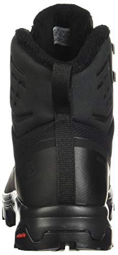 Salomon Outblast Thinsulate Climasalomon Waterproof (impermeable) Hombre Zapatos de invierno, Negro (Black/Black/Black), 46 ⅔ EU