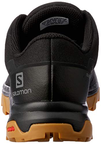Salomon Outbound GTX W, Zapatillas de Senderismo Mujer, Negro (Black/Black/Gum1a), 39 1/3 EU