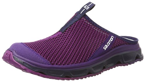 Salomon Rx Slide 3.0 W, Zapatillas de Trail Running Mujer,GRAPE JUICE/Evening Blue/Acai, 39 1/3