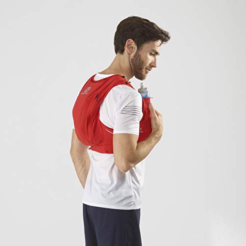 Salomon Sense Pro 10 Set Running Hydration Vest, Goji Berry/Black, Small