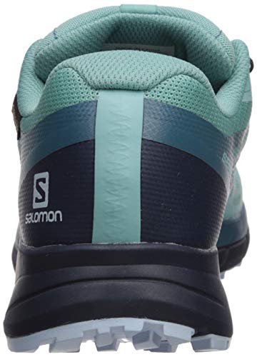 Salomon Sense Ride 2 GTX Invisible Fit W Trail Running - Zapatillas de running para mujer, Nile Blazer azul marino, 42 2/3 EU