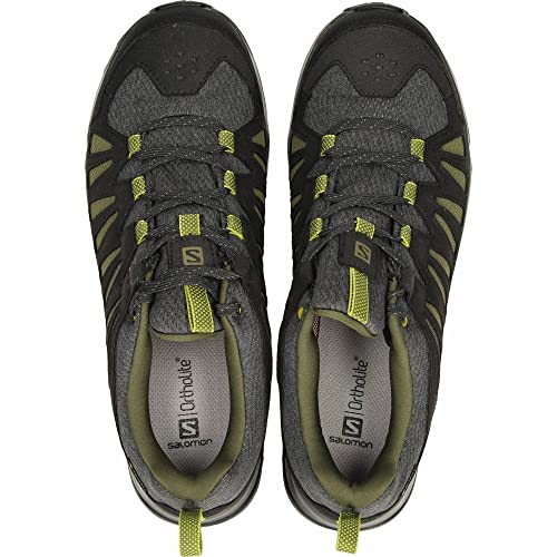 SALOMON Shoes EOS GTX, Zapatillas de Trekking Hombre, Gris (Beluga/Phantom/Burnt Olive), 42 EU