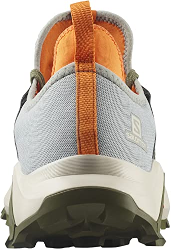 SALOMON Shoes MADCROSS, Zapatillas de Running Hombre, Wrought Iron/Olivine/Vibrant Orange, 46 EU