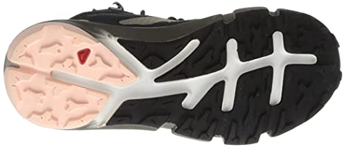SALOMON Shoes Predict Hike Mid GTX W, Zapatillas de Senderismo Mujer, Vintage Kaki/Black/Mocha Mousse, 40 EU
