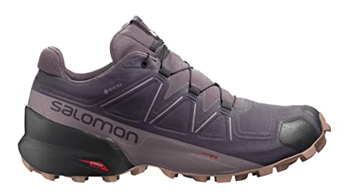 SALOMON Shoes Speedcross 5 GTX W, Zapatillas de Running Mujer, Mysterioso/Quail/Sirocco, 38 2/3 EU