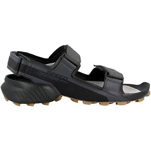 SALOMON Shoes Speedcross Sandal, Sandalias Unisex Adulto, Negro (Magnet/Black/Black), 44 EU