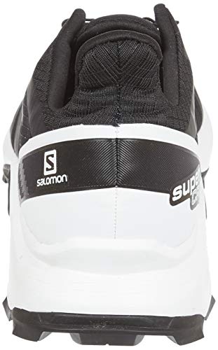 SALOMON Shoes Supercross, Zapatillas de Running Hombre, Multicolor (Black/White/Black), 45 1/3 EU