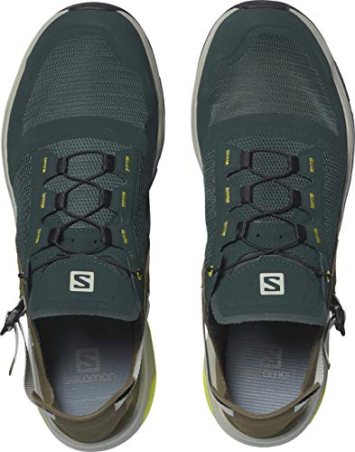 SALOMON Shoes Tech Amphib, Zapatillas de Running Hombre, Multicolor (Green Gables/Burnt Olive/Evening Pr), 40 2/3 EU