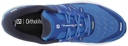 SALOMON Sonic 4 Confidence, Zapatillas de Running Hombre, Palace Blue/White/Evening Primrose, 40 EU