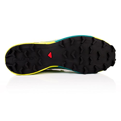 Salomon Speedcross Pro 2, Zapatillas de Trail Running Hombre, Verde (Acid Lime/Deep Lake/Black 000), 42 EU