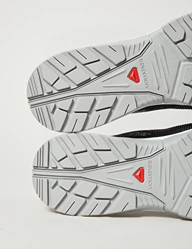 Salomon Tech Lite Hombre Zapatos de trekking, Gris (Quiet Shade/Black/Alloy), 40 EU